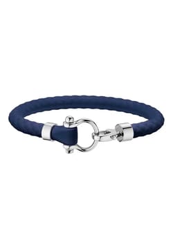 OMEGA Bracelet Rubber Stainless Steel