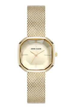 Anne Klein ساعة أنالوج بسوار ستانلس إستيل من آن كلاين للنساء