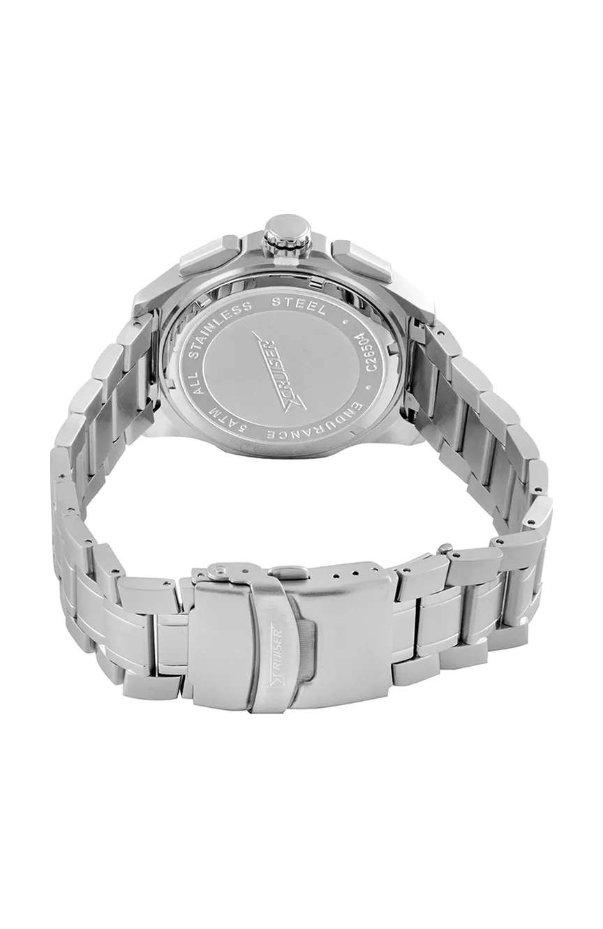 Cruiser Gents Silver Stainless Steel watch