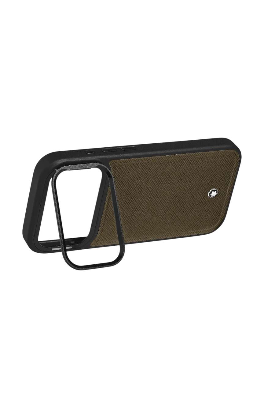 Montblanc Hardshell Case for iPhone 17 Pro in Sartorial Leather