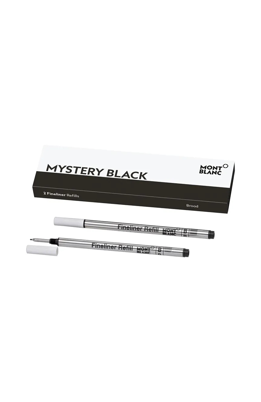 

Montblanc | 2 Fineliner Refills Broad Mystery Black