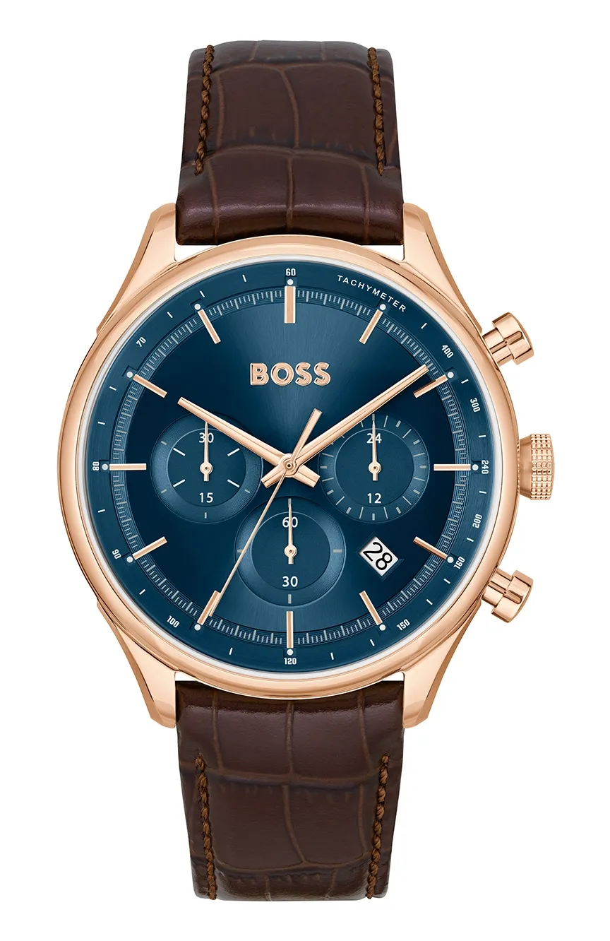 

Boss | men Boss Mens Quartz Leather Watch 1514050