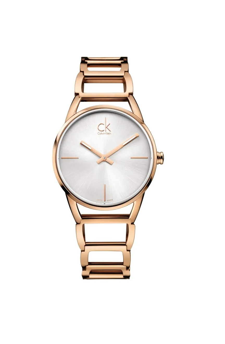 Ck watch rose gold sale