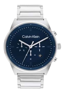 Calvin Klein ساعة يد رجالية بسوار ستانلس ستيل من كالفن كلاين بتقنية الكوارتز - 25200293