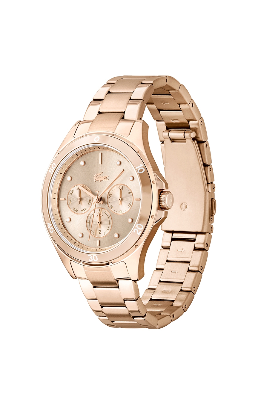 Lacoste rose hot sale gold watch