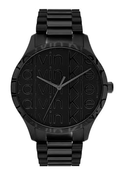 Calvin Klein ساعة كلفن كلاين أيكونيك ستانلس ستيل كوارتز للجنسين 25200344