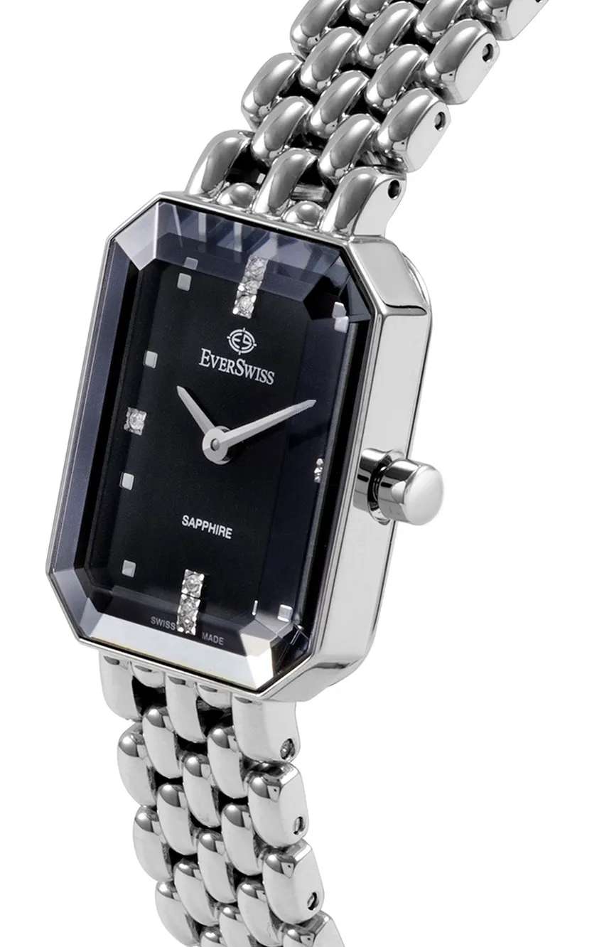 EverSwiss Gents Silver Stainless Steel watch