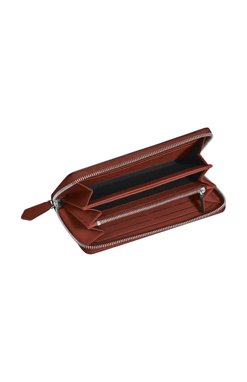 Montblanc Wallet 12cc with zip in Sartorial Leather