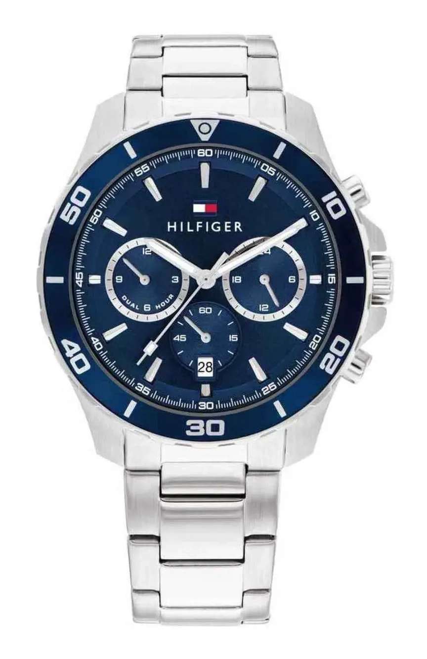 تومي هيلفجر ساعة تومي هيلفيغر جوردان كوارتز ستانلس ستيل للرجال 1792094