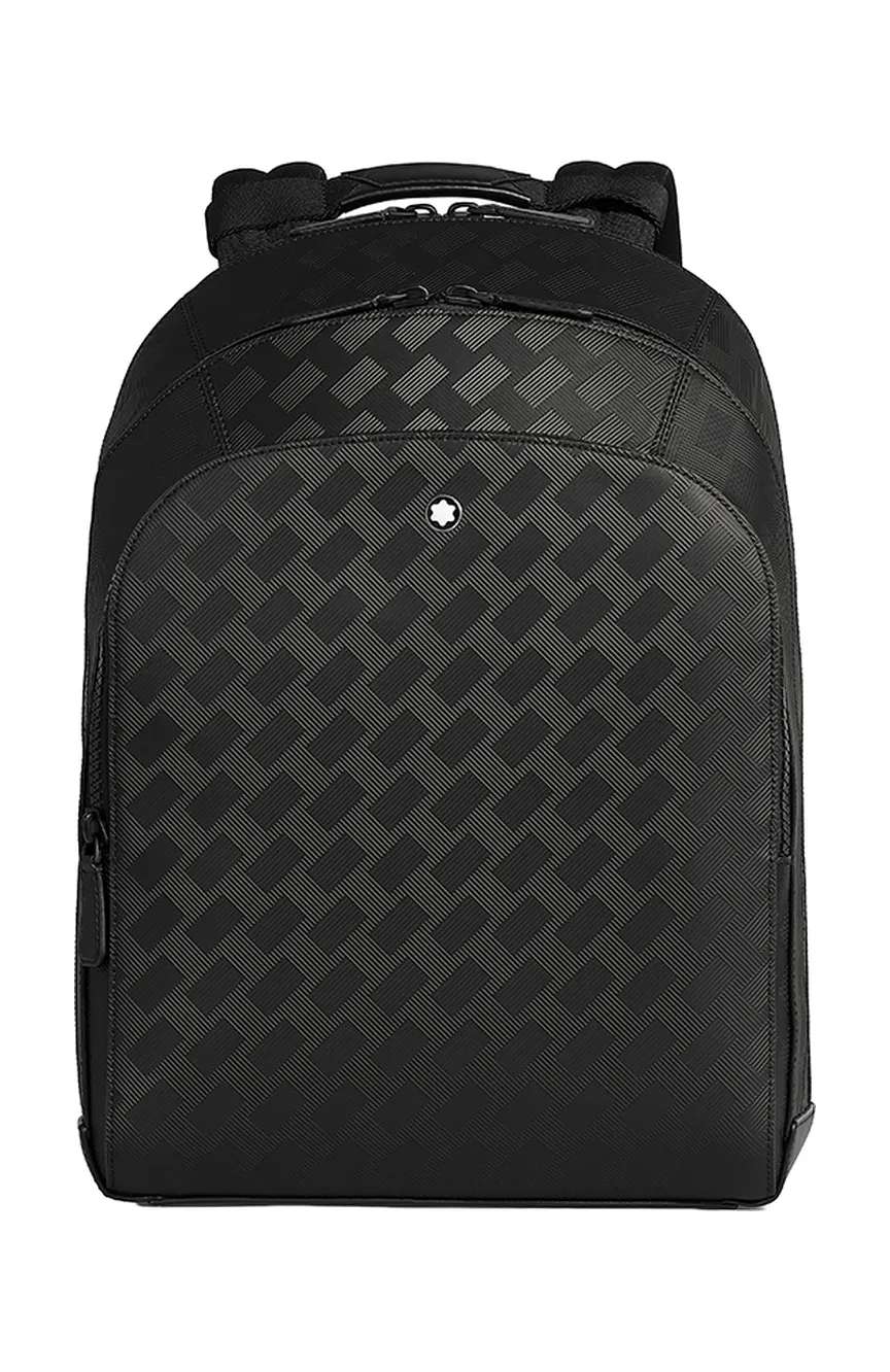 Montblanc Medium Backpack With 3 Compartments In Extreme Leather