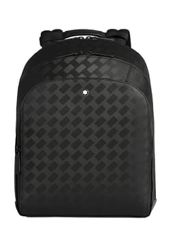 Montblanc Medium Backpack With 3 Compartments In Extreme Leather