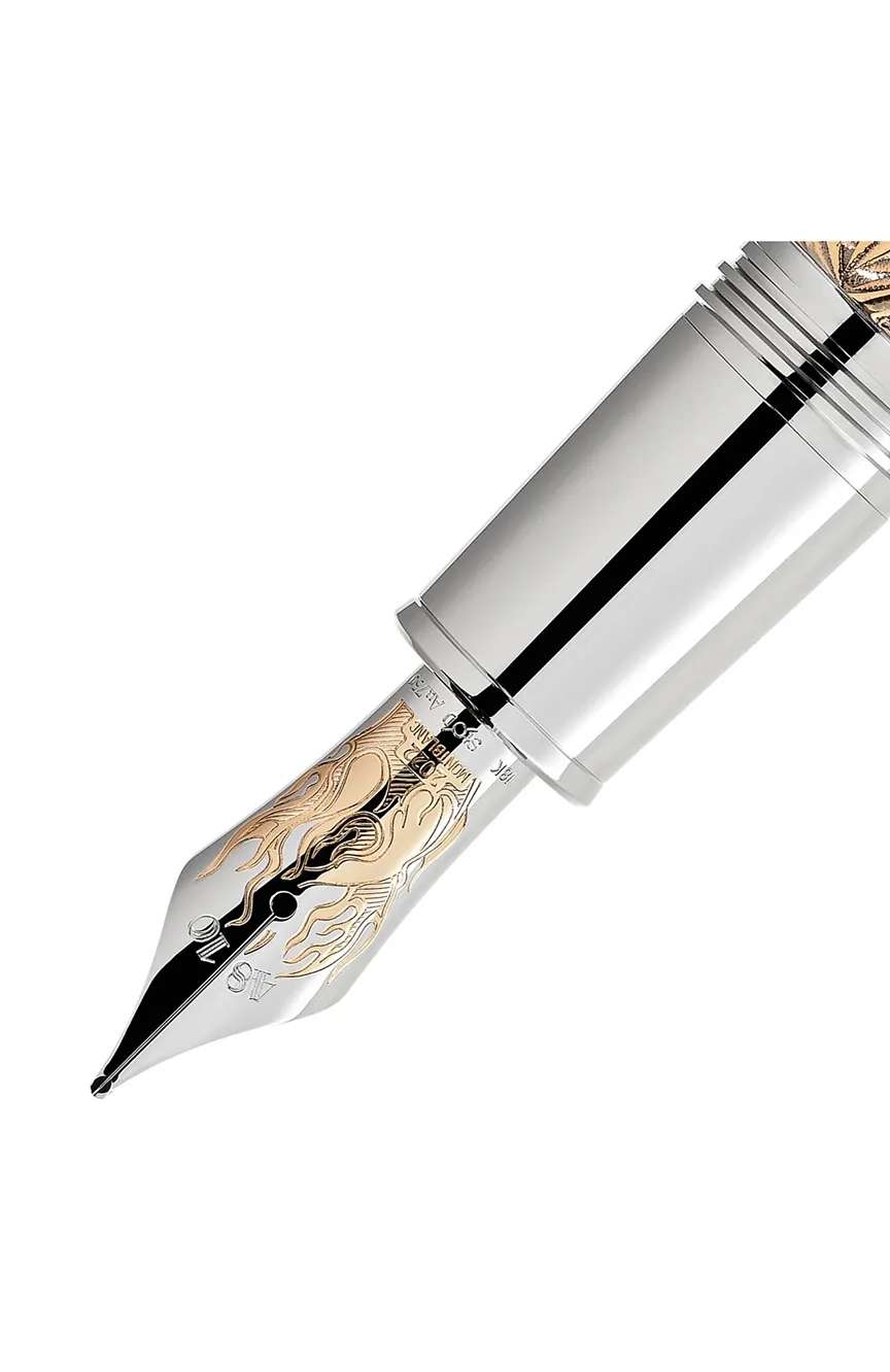 مون بلان قلم حبر سائل بإصدار محدود يقتصر على 1812 قطعة خاص بإصدار الكتّاب تكريمًا للأخوين غريم الإصدار