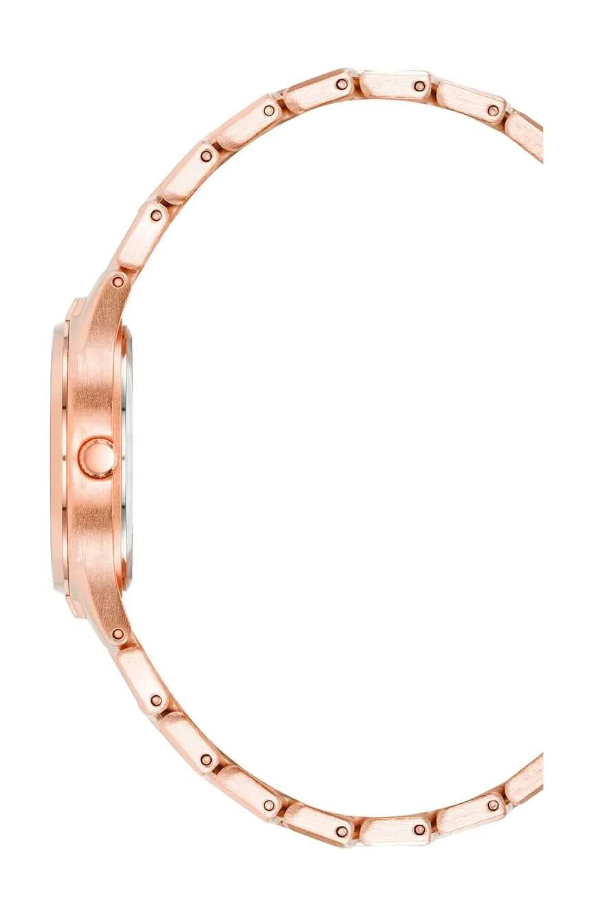 آن كلاين ساعة انالوج بسوار معدني للنساء