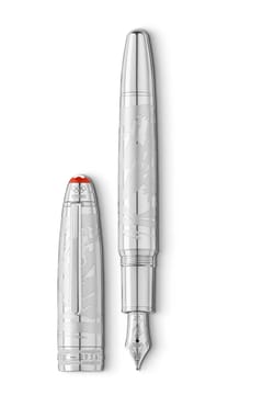 Montblanc قلم حبر سوليتير لي جراند مايسترشتوك x أولمبيات شاموني التراثية 1924