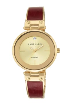Anne Klein ساعة انالوج بسوار معدني للنساء