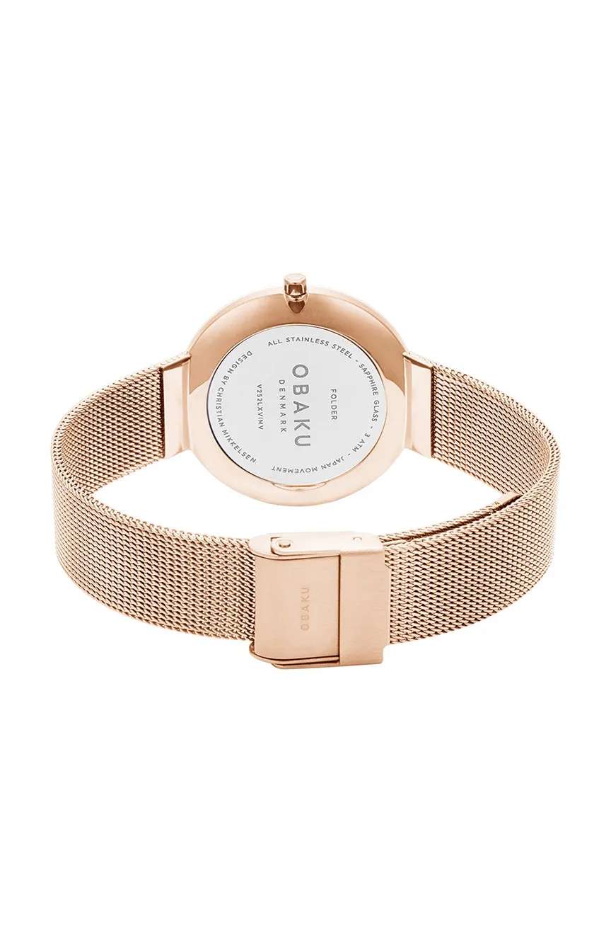 Obaku Women Analog Stainless Steel Watch