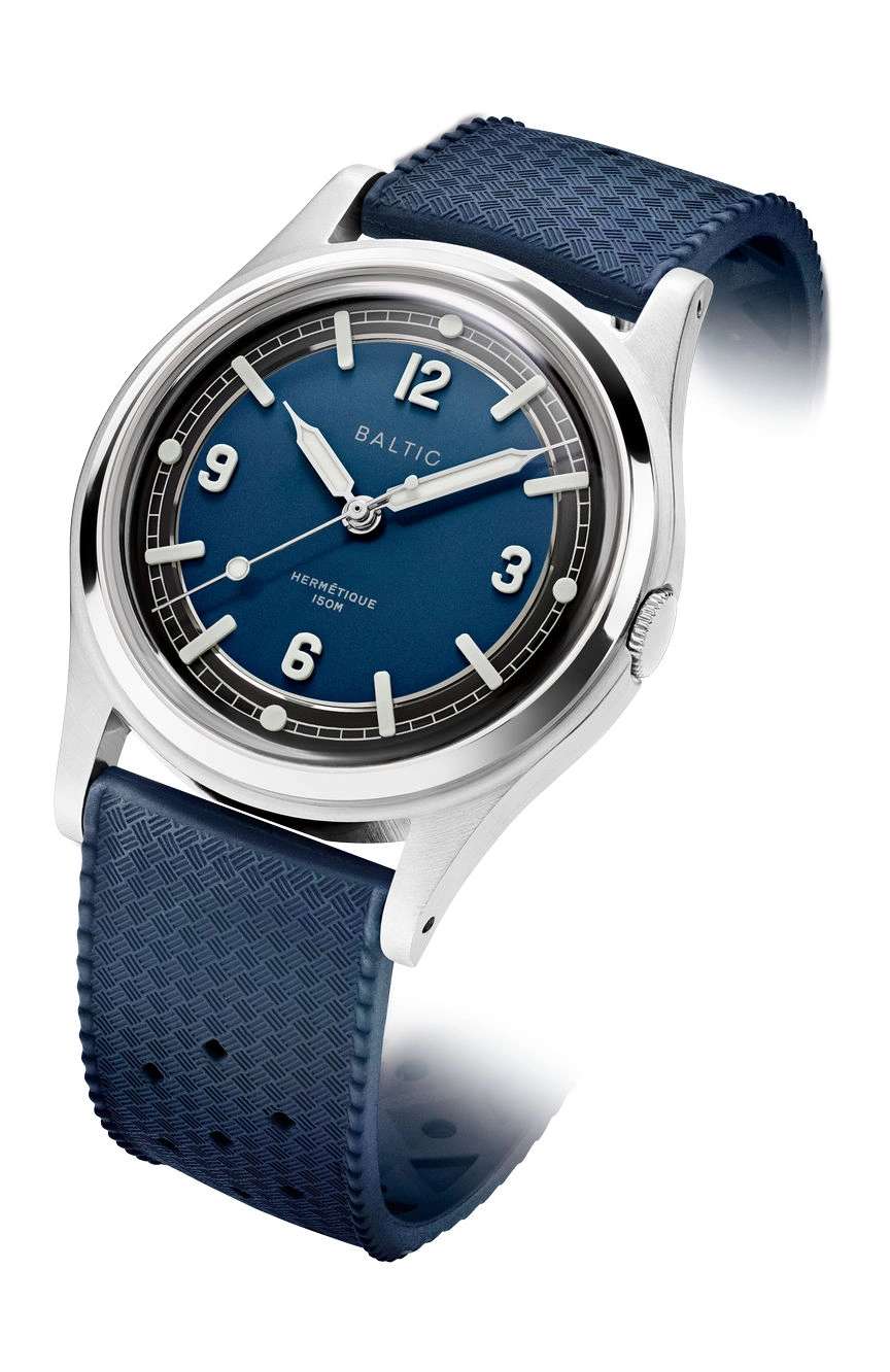 بالتيك هيرمتيك تورير - لون أزرق - بسوار مطاط لون أزرق