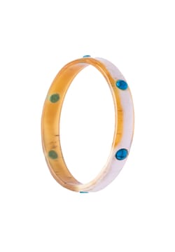 Soyang Paris Bangle with Turquoise studs