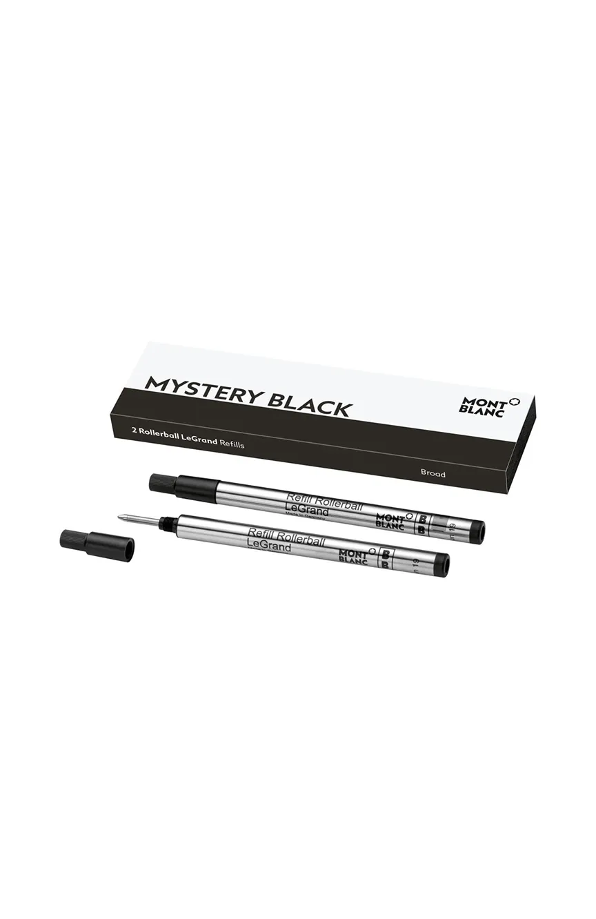 

Montblanc | 2 Rollerball LeGrand Refills Broad Mystery Black