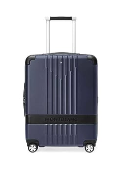 Montblanc حقيبة سفر صغيرة الحجم لون أزرق إم واي 4810