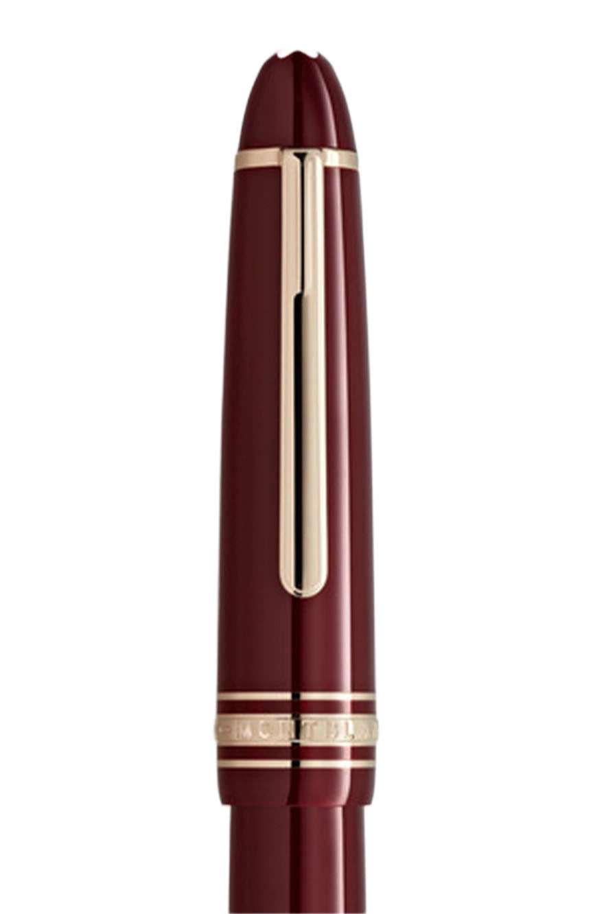Montblanc Meisterstuck Burgundy Red LeGrand Fountain Pen