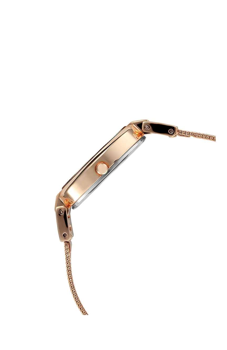 تيتان ساعة تيتان راجا فيفا بميناء أنثراسيت وسوار معدني للنساء