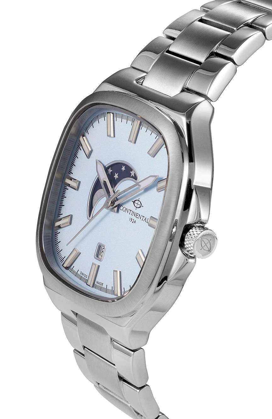 Continental Gents Silver Stainless Steel watch