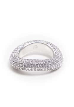 Izabel Display Beyond Ring White Silver