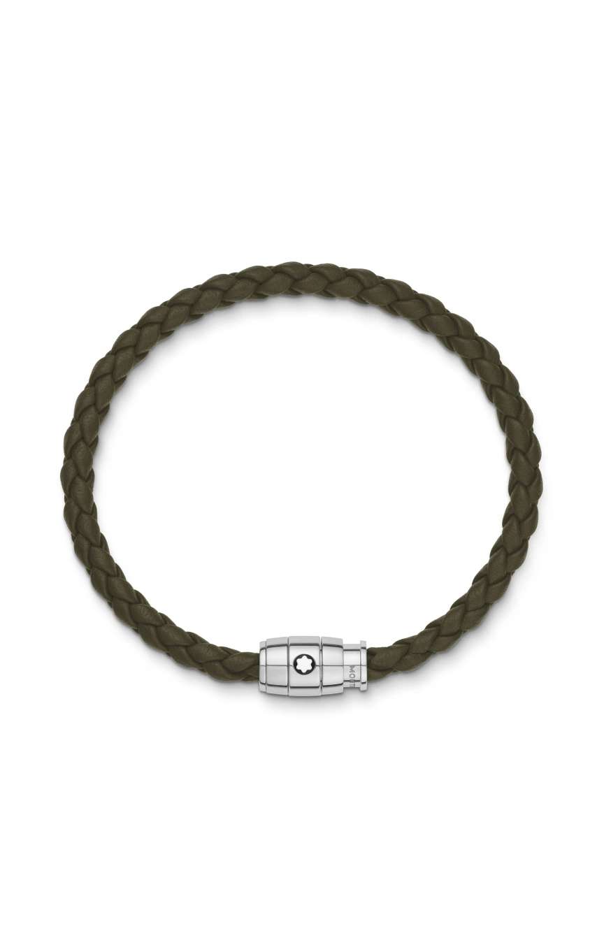 Montblanc Bracelet Medium Soft Leather Khaki
