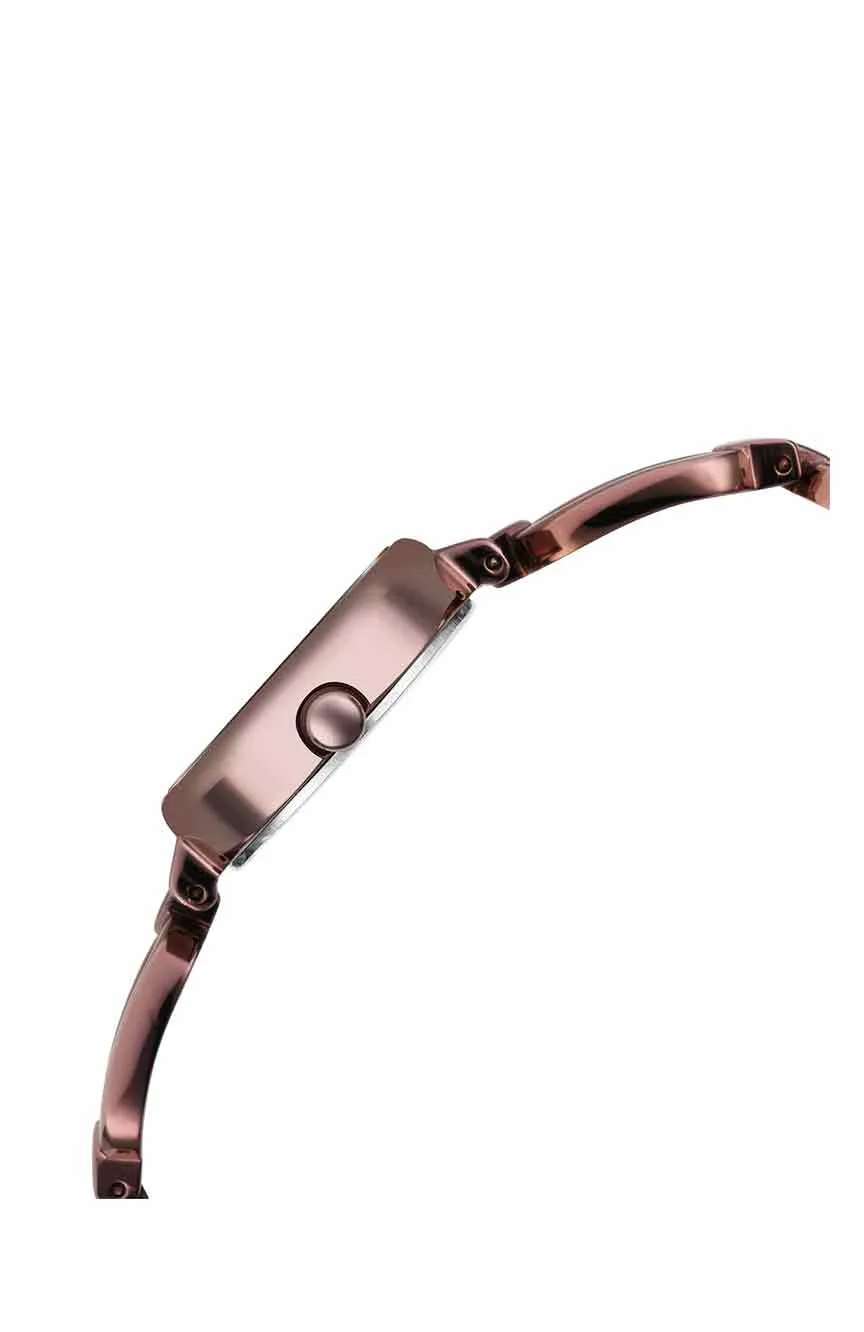 Titan Raga Viva Brown Dial Analog Metal Strap Watch for Women