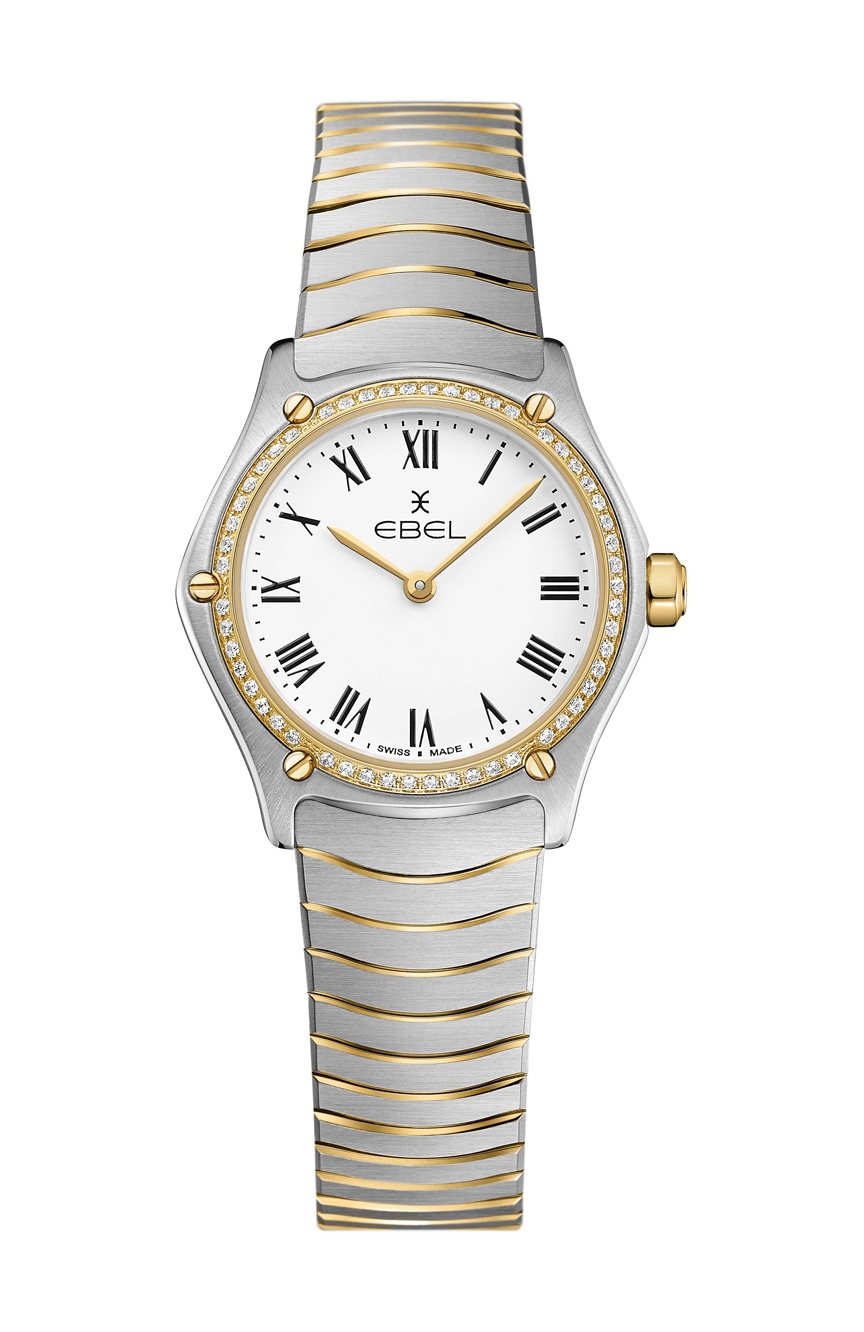 Ebel Womens Sport Classic Quartz 18K Yellow Gold Watch
