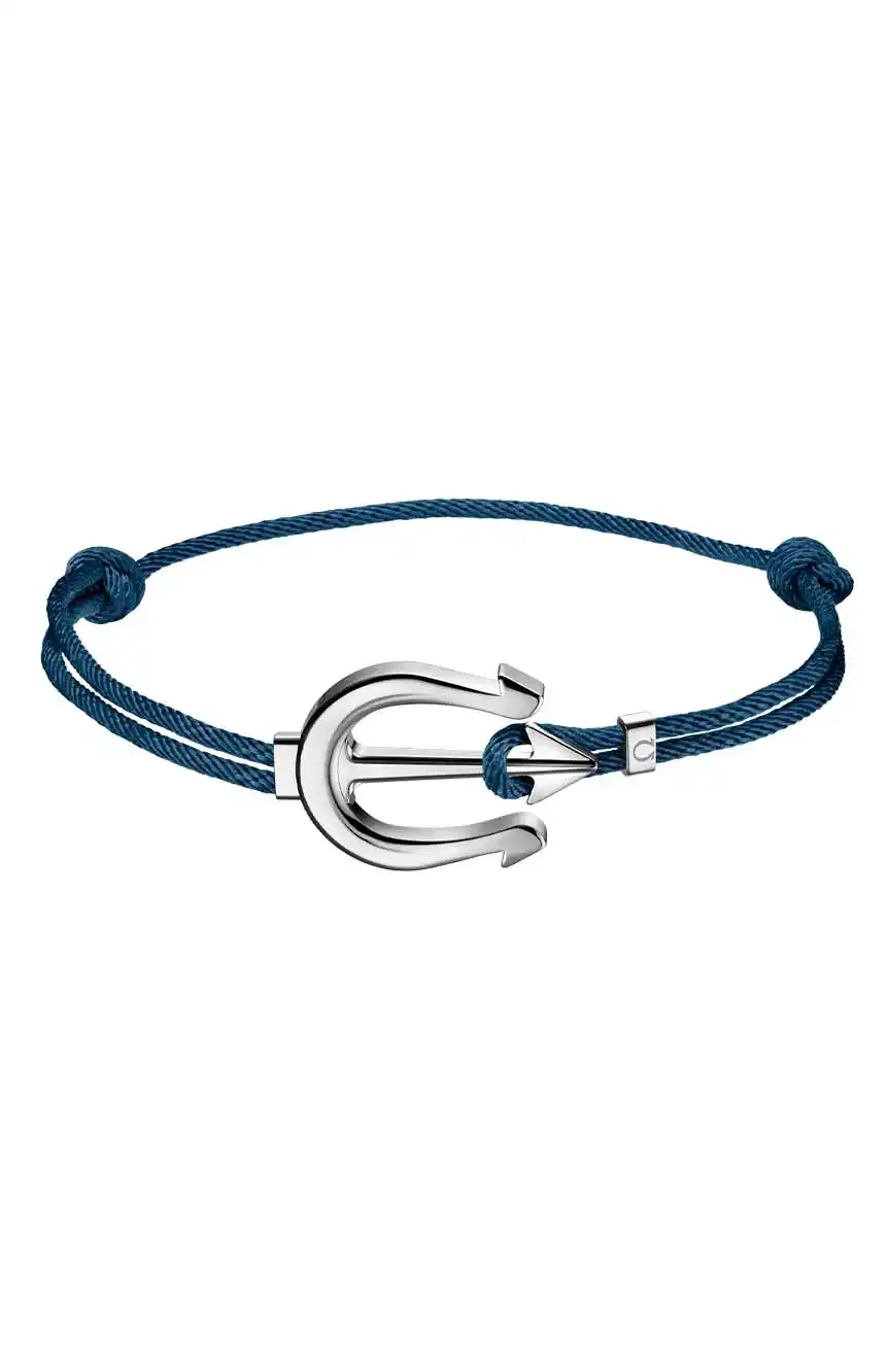 OMEGA BRACELET CORD STAINLESS STEEL | RivoliShop.com
