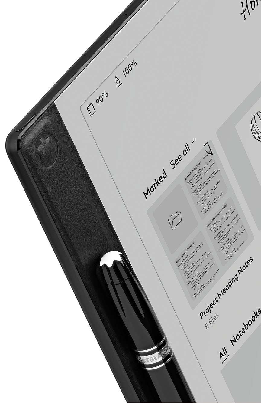 Montblanc Digital Paper Mystery Black color