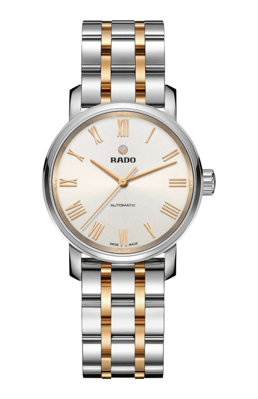 Rado DiaMaster Automatic Roman Numerals Dial Ladies Watch