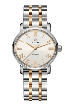 Rado DiaMaster Automatic Roman Numerals Dial Ladies Watch