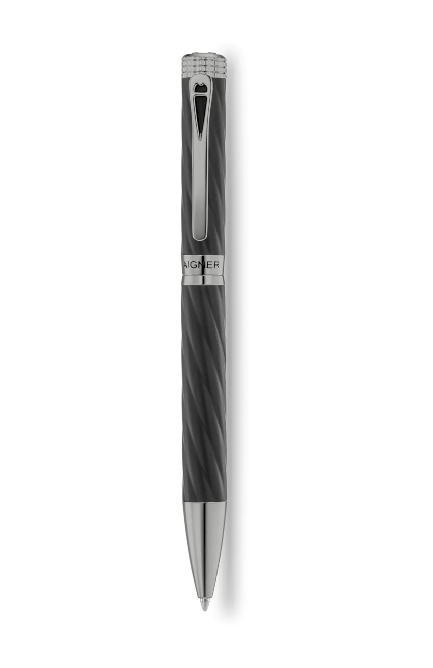 

Aigner | Metal Ballpoint Pen - Matt Black and Gun Color