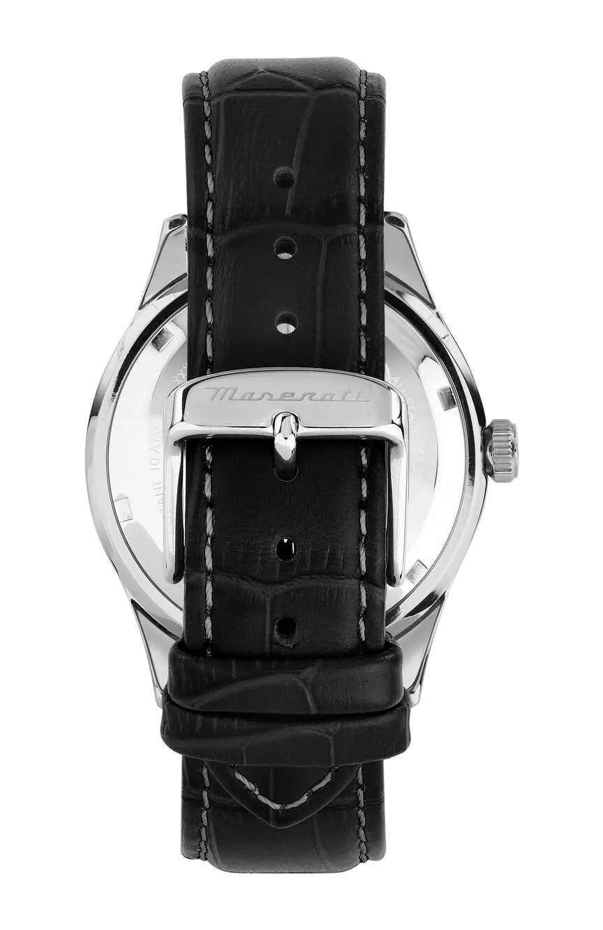 MASERATI Men Leather Quartz Watch