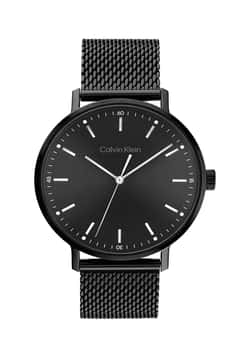 Calvin Klein ساعة يد رجالية بسوار ستانلس ستيل من كالفن كلاين بتقنية الكوارتز - 25200046