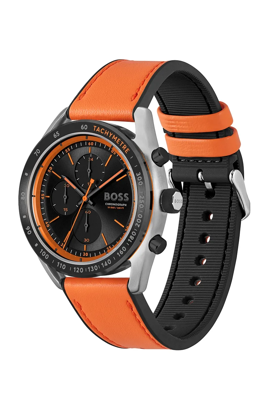 Boss Boss Mens Quartz Silicone Watch 1514025 | RivoliShop.com
