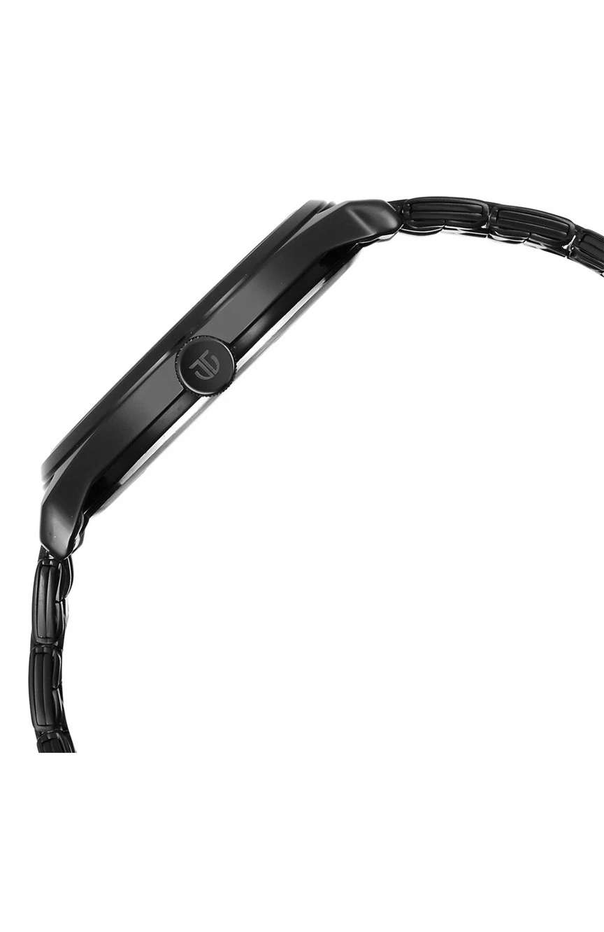 Titan Wrist Wit Quartz Analog Brown Dial Stainless Steel Strap Watch for Men