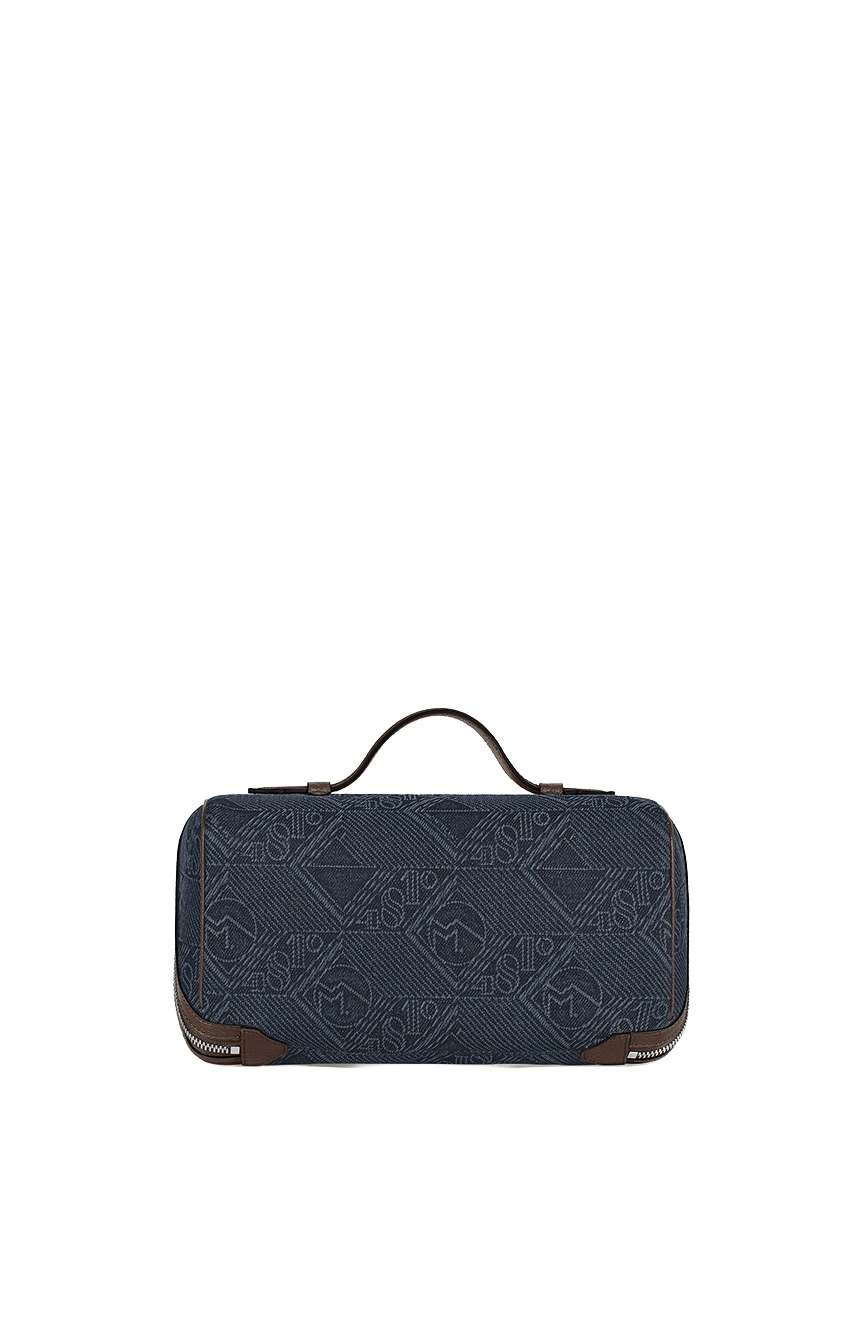 Montblanc Toiletry Case In 4810 Denim