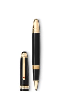 Montblanc قلم حبر سائل بنهاية كرويّة لي جراند ضمن مجموعة مايسترشتوك حول العالم في 80 يومًا