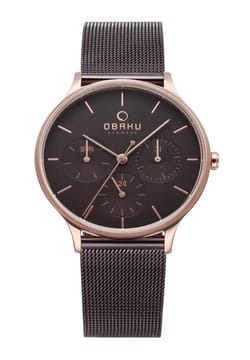 Obaku Women Analog Stainless Steel Watch