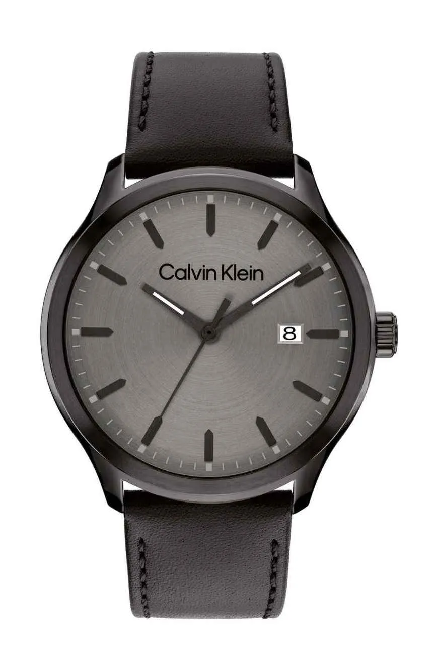 

Calvin Klein | men Calvin Klein Define Mens Leather Quartz Watch 25200355