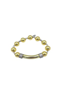 Colette Market Multi balls gold bracelet with silver bar