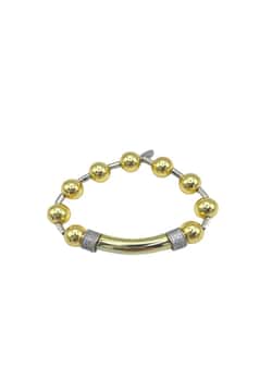 Colette Market Multi balls gold bracelet with silver bar