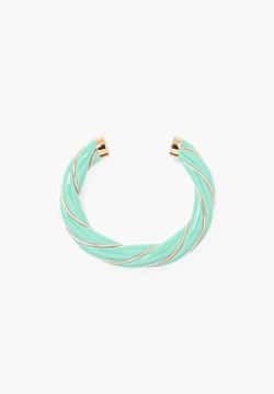Aurelie Bidermann Diana Aqua Twisted Bracelet