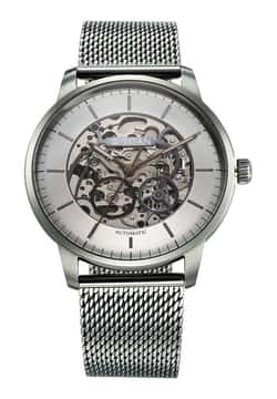 Titan Automatic Color Upgrade Silver Dial Grey Stainless Steel Strap Watch For Men