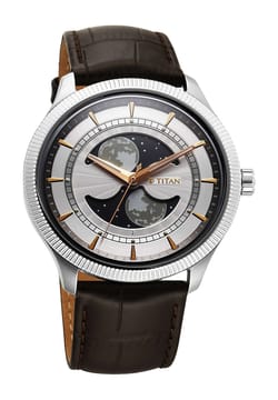 Titan Analog with Dual Moon Phase