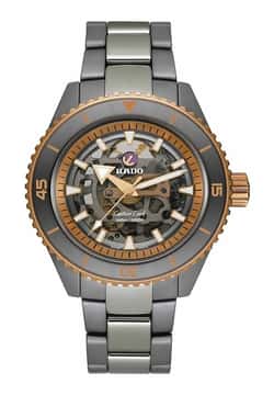 Rado Men's Captain Cook High Tech Ceramic Skeleton